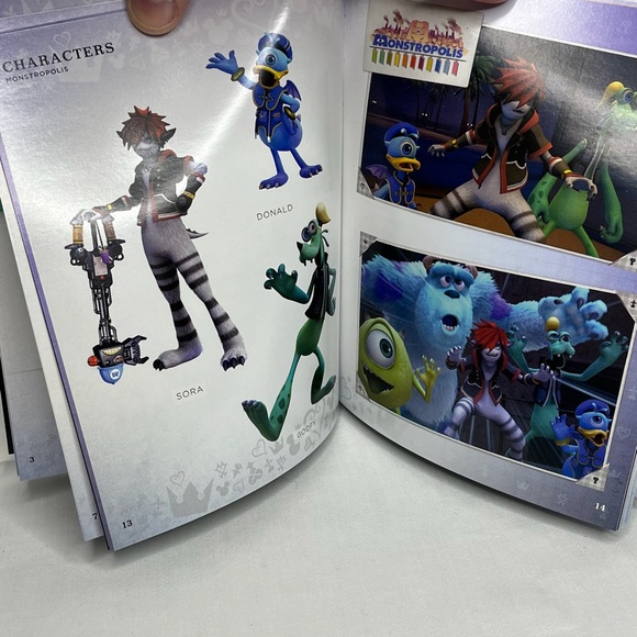 Kingdom Hearts 3 Special Edition Art Book Disney Square Enix Book - Picture 4 of 7